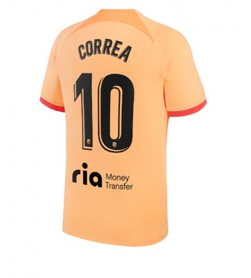 Atletico Madrid Angel Correa #10 Tredje Tröja 2022-23 Korta ärmar